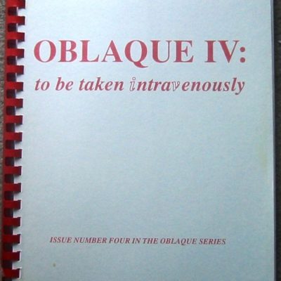 Oblaque IV (To be Taken Intravenously)